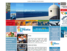 Tablet Screenshot of croatia-official.com